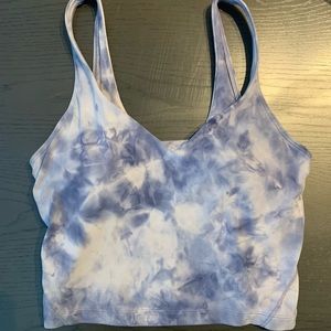 Lululemon Align Tank in Diamond Dye Iris Peri sz 4